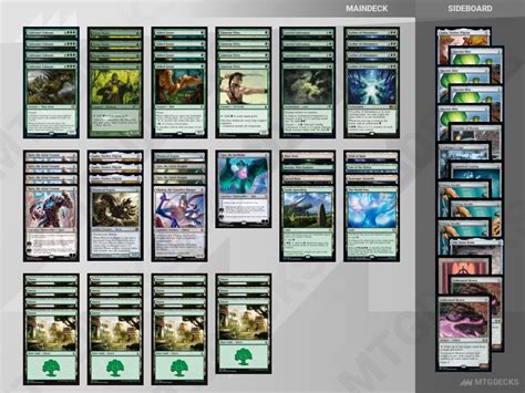mono green mana ramp.